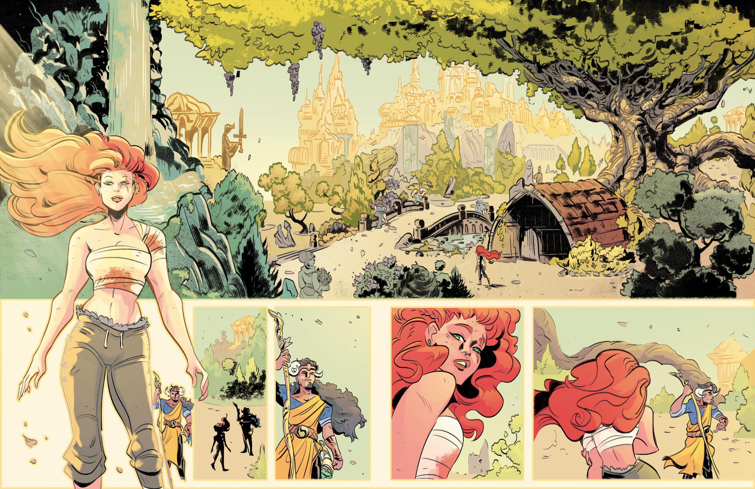 Sagas of the Shield Maiden Page 10 and 11